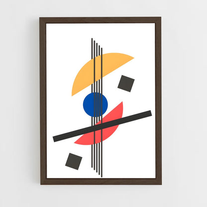 ap-suprematism-3 cadre Bois foncé