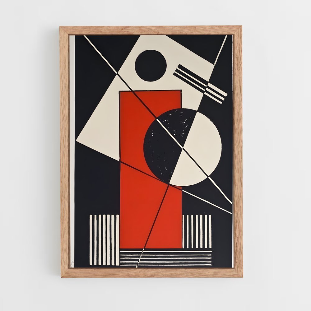 ap-suprematism-6 cadre Bois clair
