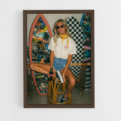 ap-surf fashion-10 cadre Bois foncé