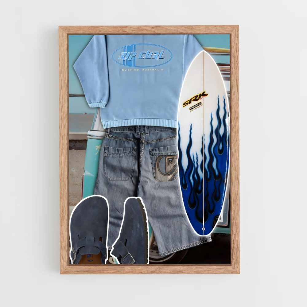 ap-surf fashion-5 cadre Bois clair