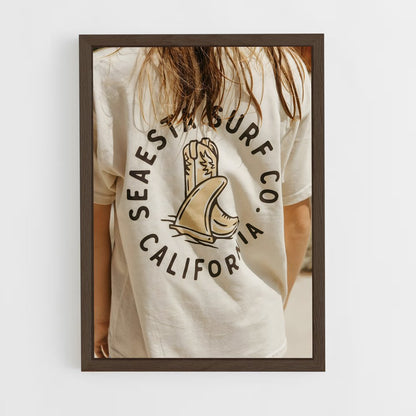 ap-surf fashion-8 cadre Bois foncé