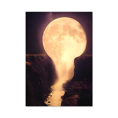 Poster Lune Rêveuse