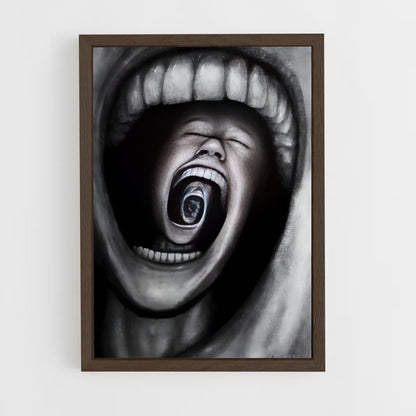 ap-surrealism-5 cadre Bois foncé