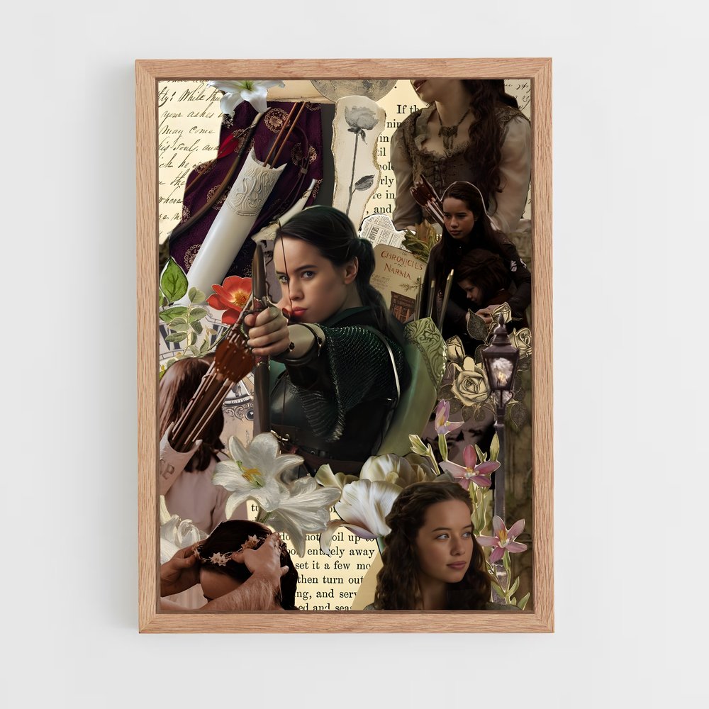 ap-susan pevensie-2 cadre Bois clair