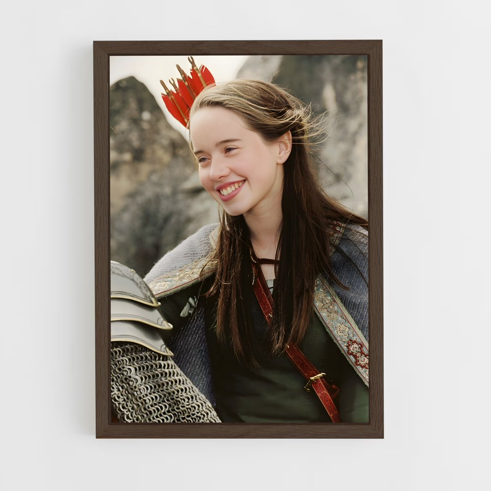 ap-susan pevensie-4 cadre Bois foncé