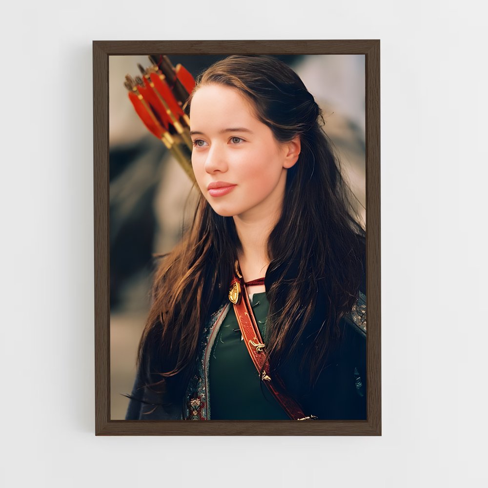ap-susan pevensie-5 cadre Bois foncé