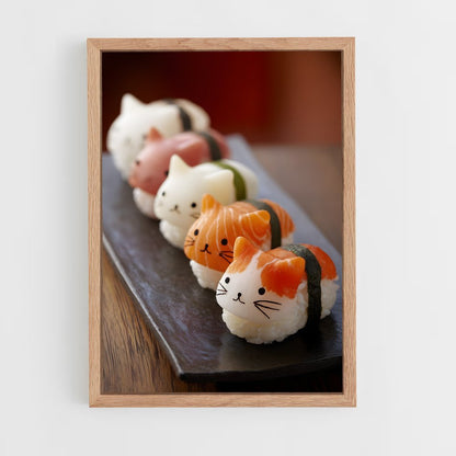 ap-sushi-3 cadre Bois clair