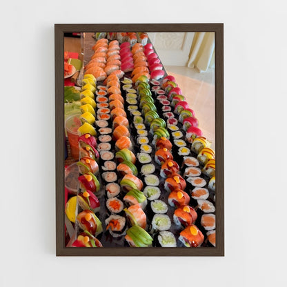 ap-sushi-4 cadre Bois foncé