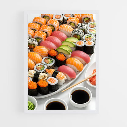 ap-sushi-6 cadre Blanc