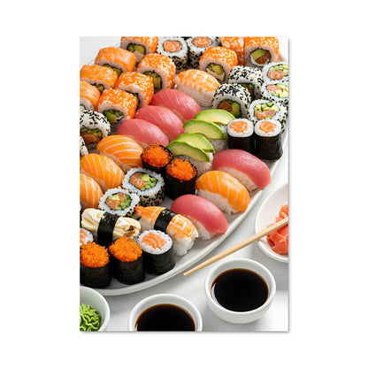 Poster Sushi Party