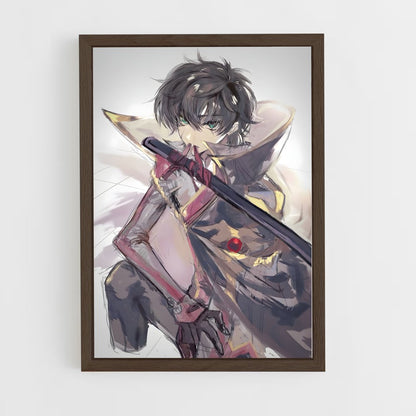 ap-suzaku kururugi-5 cadre Bois foncé