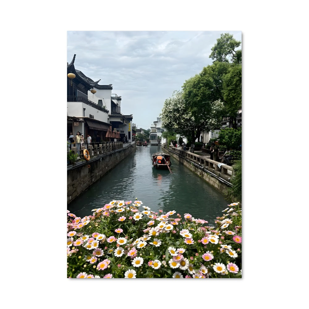 Poster Voyage en Fleur