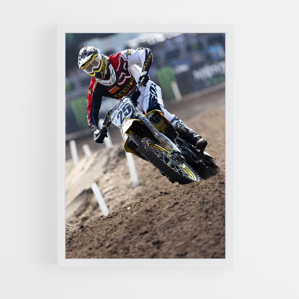 ap-suzuki rm-z450-4 cadre Blanc