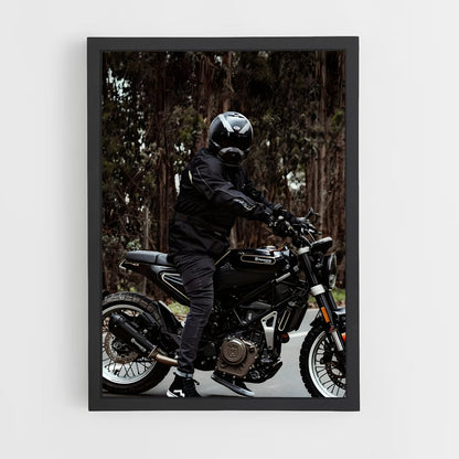 ap-svartpilen 401-4 cadre Noir