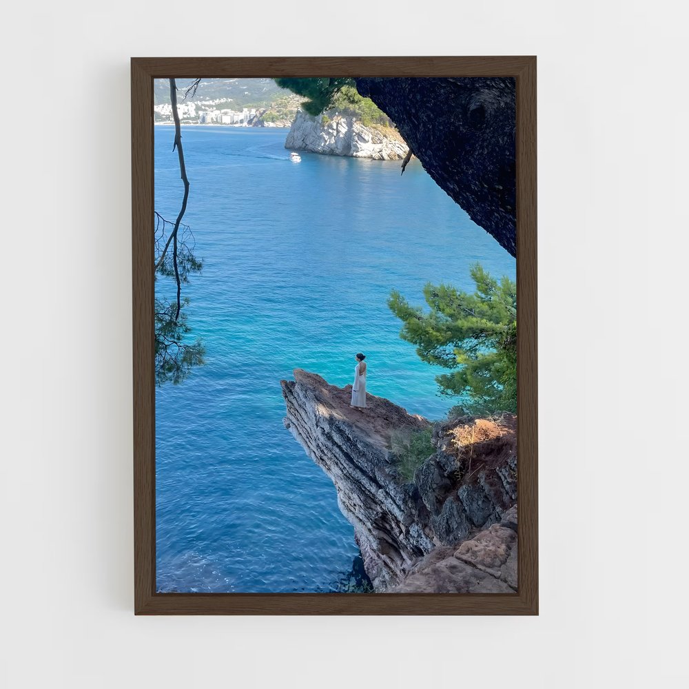ap-sveti stefan-3 cadre Bois foncé