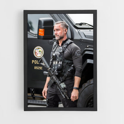 ap-swat truck-1 cadre Noir