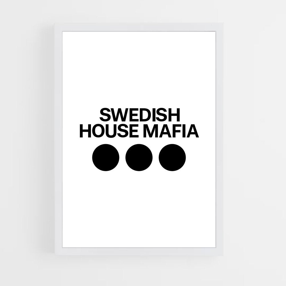 ap-swedish house mafia-6 cadre Blanc