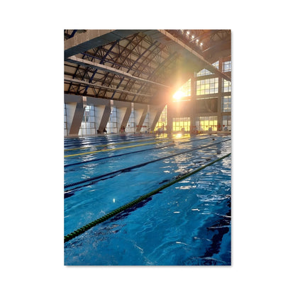 Poster Oasis Aquatique