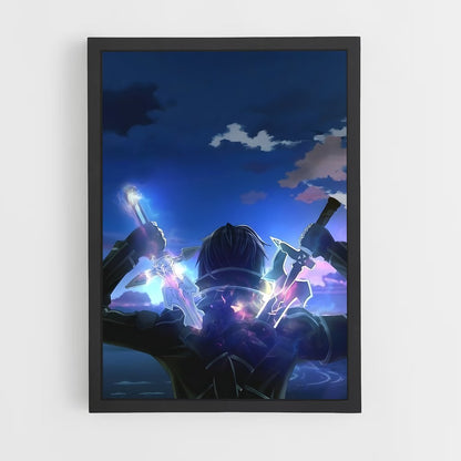 ap-sword art online-7 cadre Noir