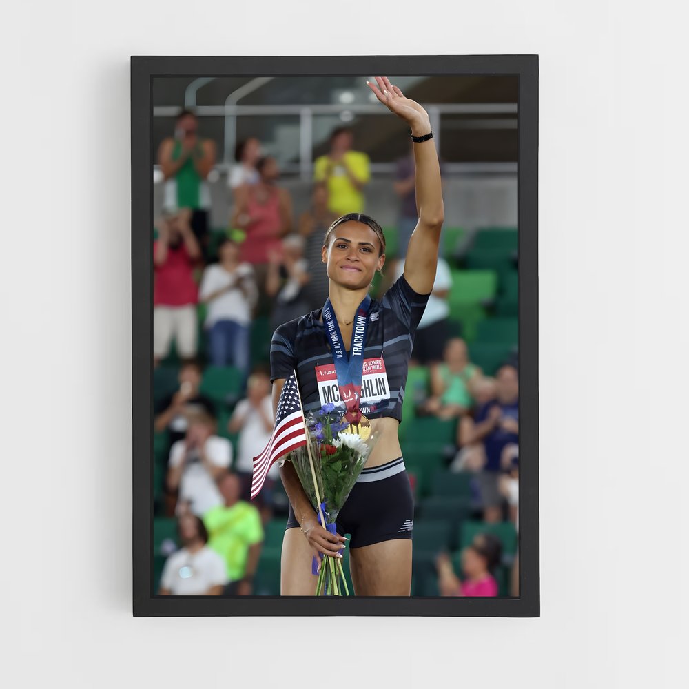 ap-sydney mclaughlin-levrone-1 cadre Noir