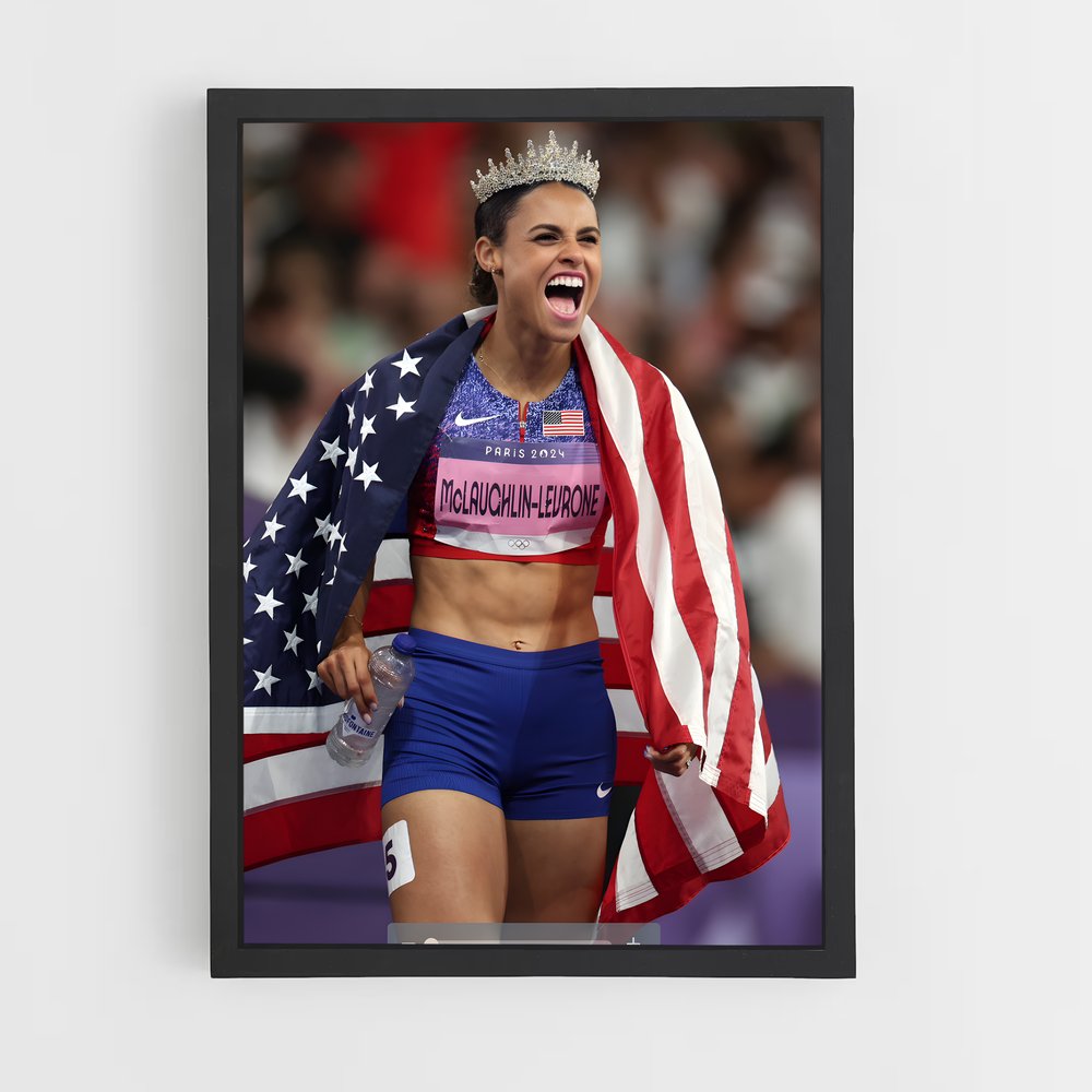ap-sydney mclaughlin-levrone-5 cadre Noir