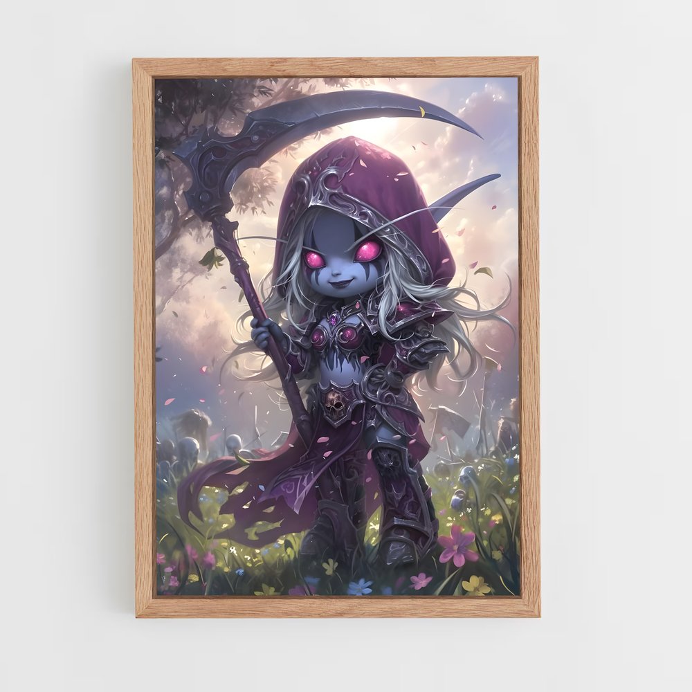 ap-sylvanas-10 cadre Bois clair