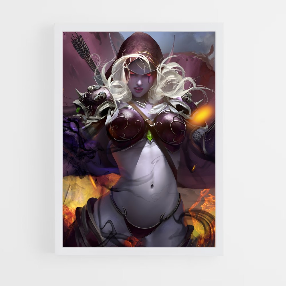 ap-sylvanas-11 cadre Blanc