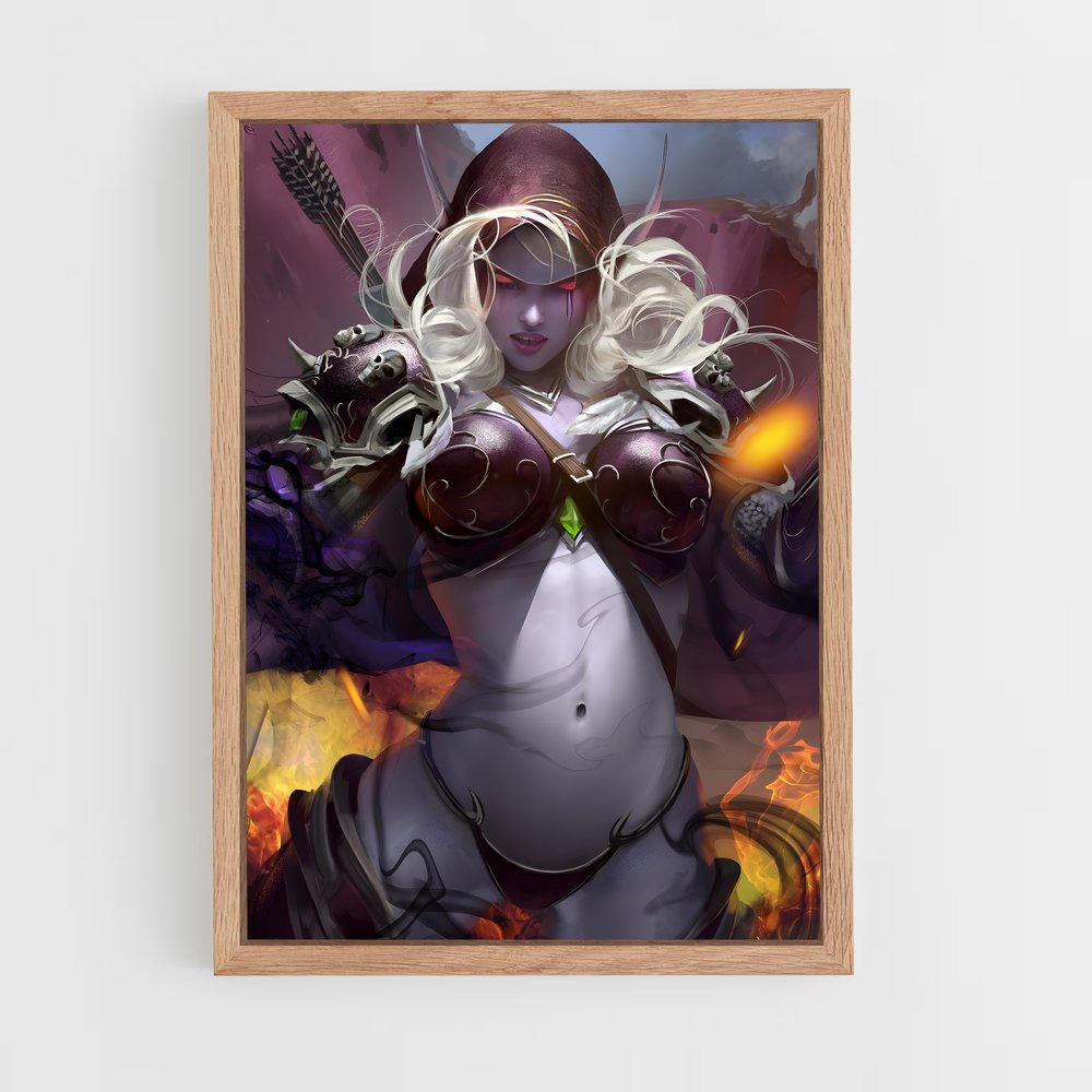 ap-sylvanas-11 cadre Bois clair