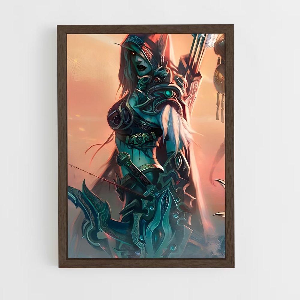 ap-sylvanas-6 cadre Bois foncé