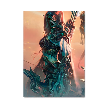 Poster Sylvanas, Reine des Ombres