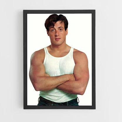 ap-sylvester stallone-7 cadre Noir