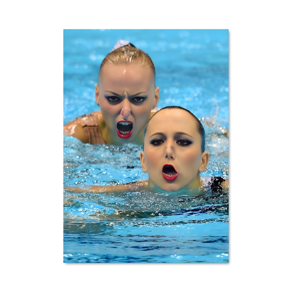 Poster Synchronized perfection moments 68227