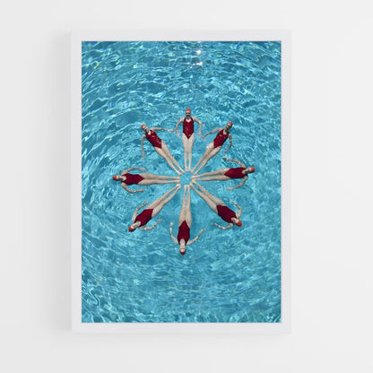 ap-synchronized swimming-2 cadre Blanc
