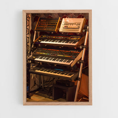 ap-synthesizer-5 cadre Bois clair
