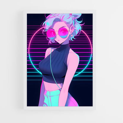 ap-synthwave-2 cadre Blanc