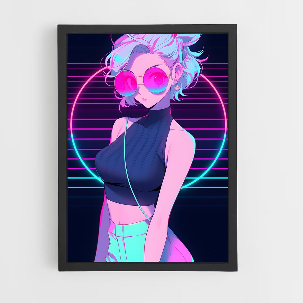 ap-synthwave-2 cadre Noir