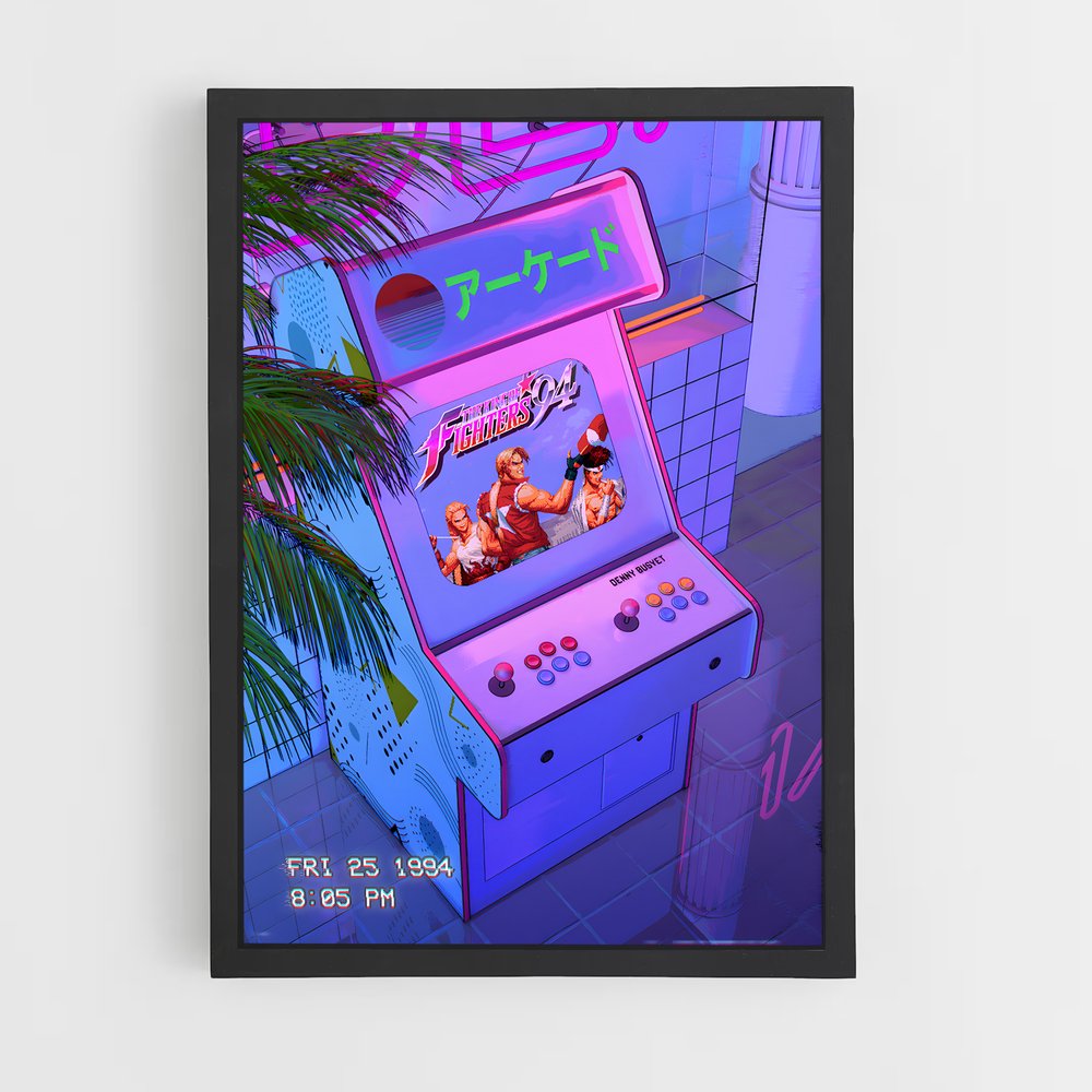 ap-synthwave-3 cadre Noir