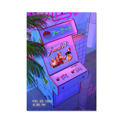 Poster Neon Arcade