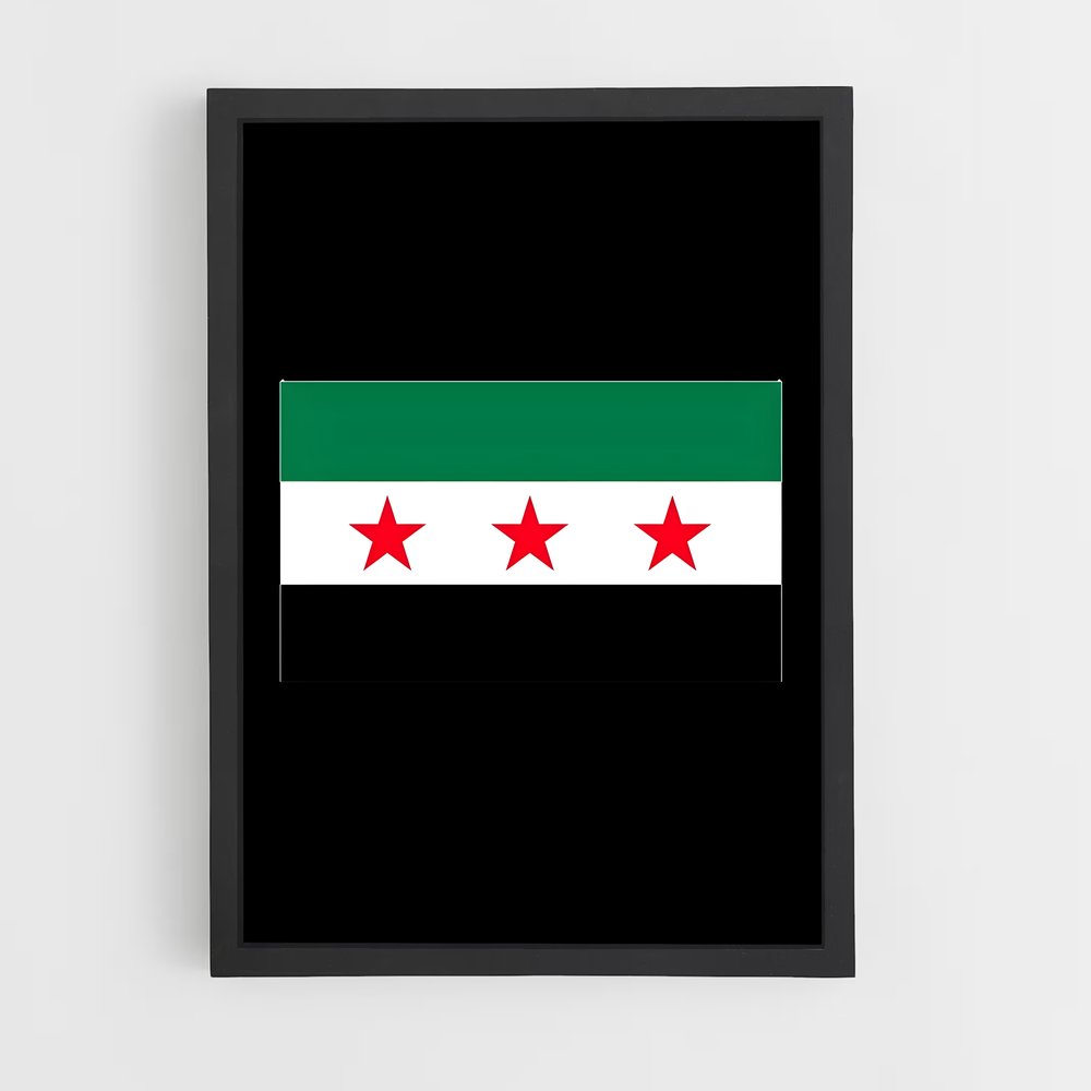 ap-syria flag-2 cadre Noir
