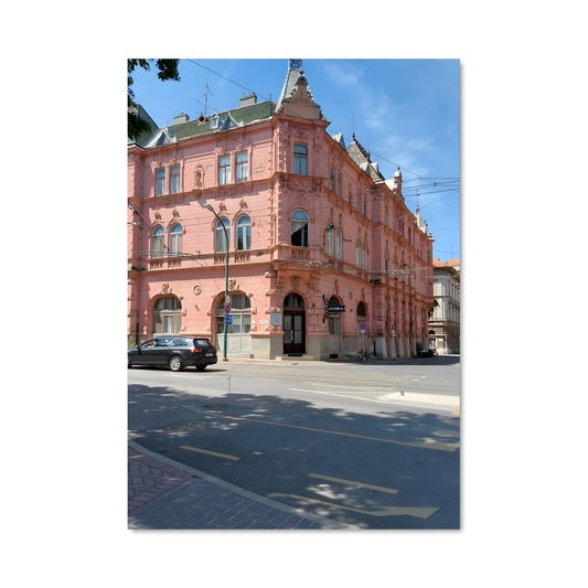 Poster Horloge Rosée