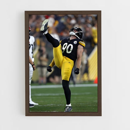 ap-t.j. watt-3 cadre Bois foncé