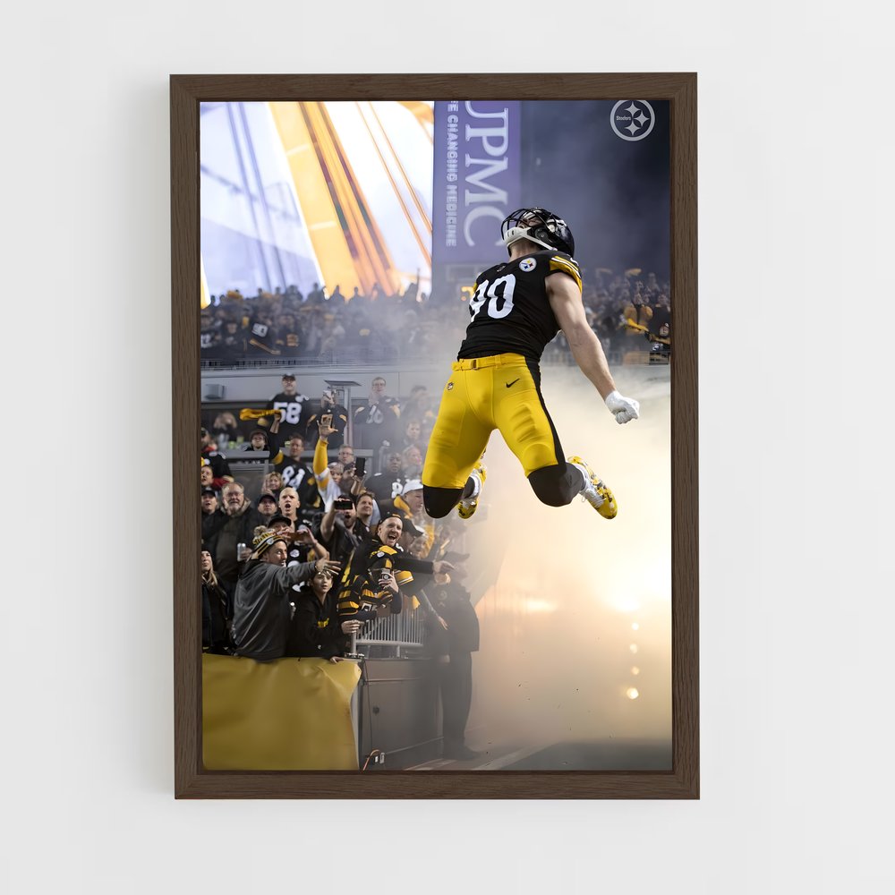 ap-t.j. watt-8 cadre Bois foncé