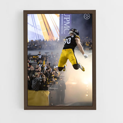 ap-t.j. watt-8 cadre Bois foncé