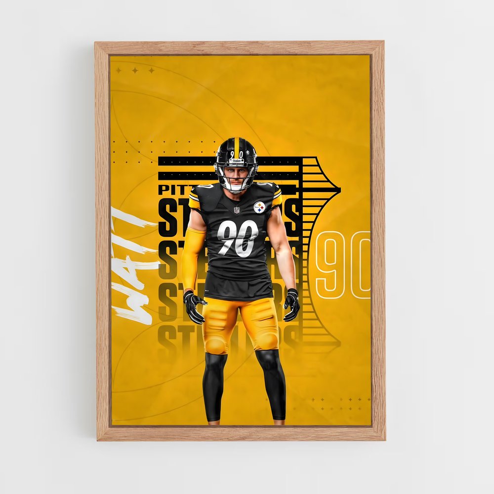 ap-t.j. watt-9 cadre Bois clair