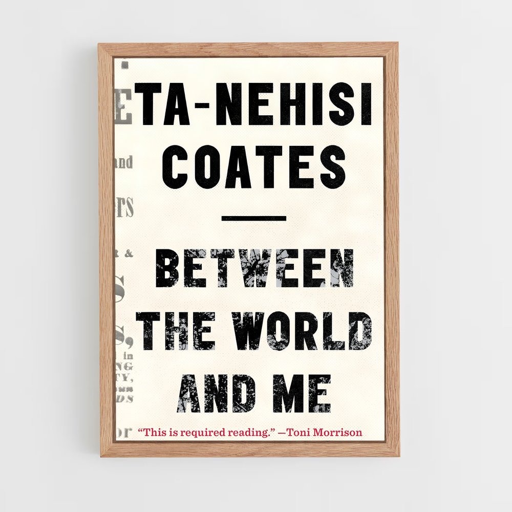 ap-ta nehisi coates-4 cadre Bois clair