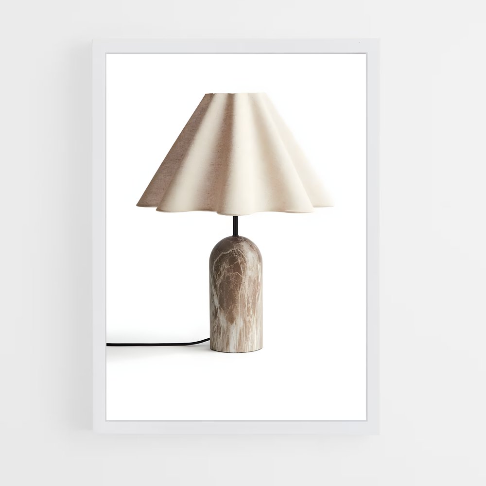 ap-table lamp-1 cadre Blanc