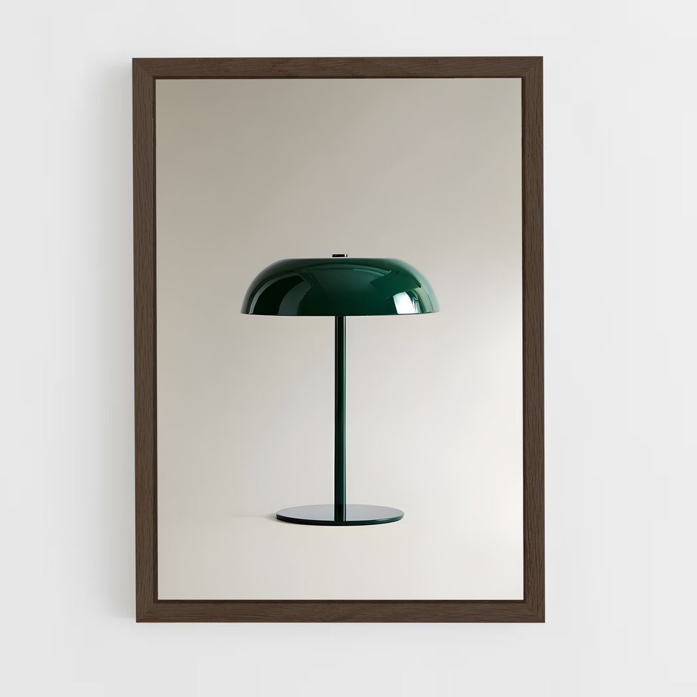 ap-table lamp-2 cadre Bois foncé