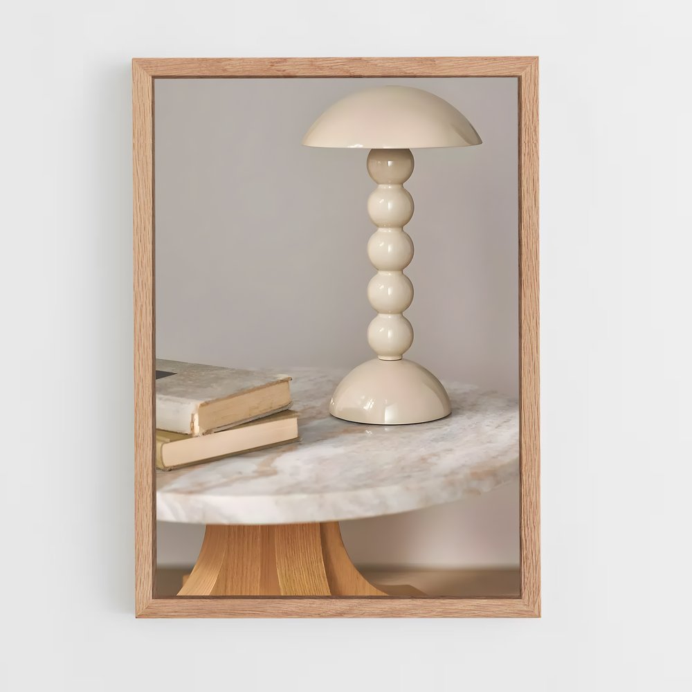 ap-table lamp-4 cadre Bois clair