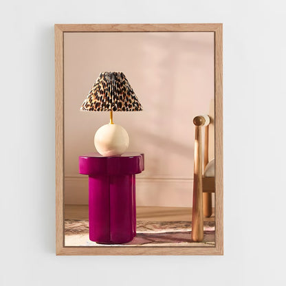 ap-table lamp-7 cadre Bois clair