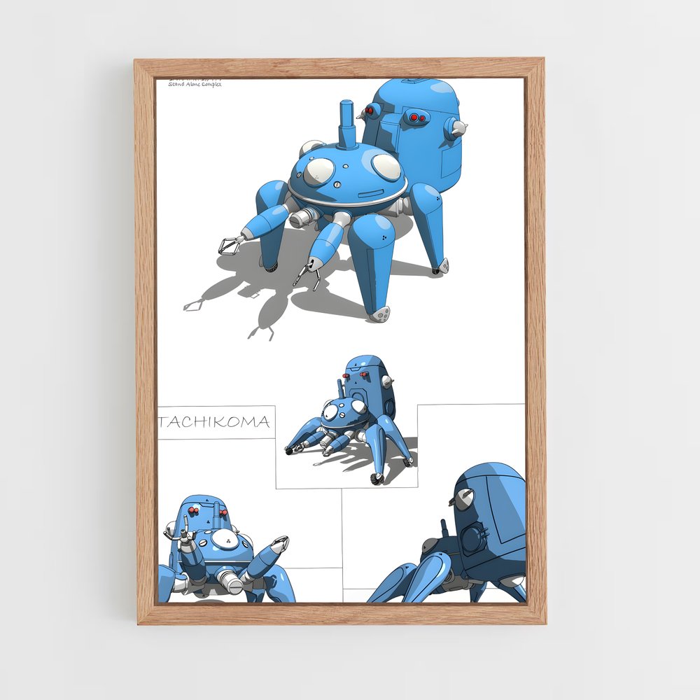 ap-tachikoma-2 cadre Bois clair